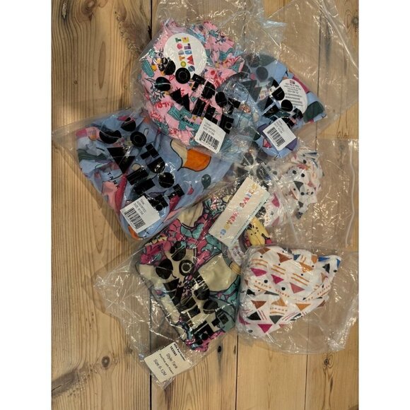Dot Dot Smile Other - Baby Gi6-12 Months LOT OF 6 Dot Dot Smile Tank Twirl Dress Hearts Shades Floral